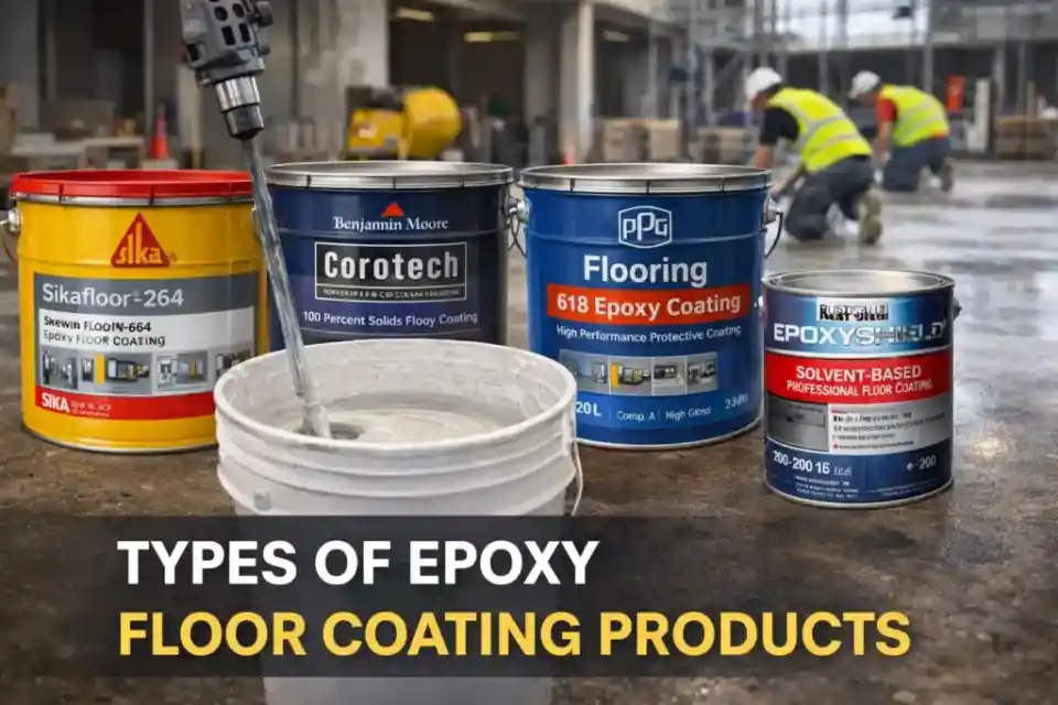 Top epoxy products for concrete floors