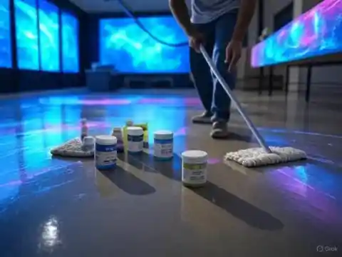 Wax and sealing product used for treating concrete surfaces