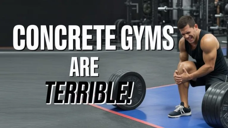 How Concrete is not a Good Choice of Gym Flooring