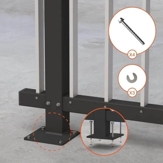 best concrete anchors to hold railings: make it stable, secure and attractive