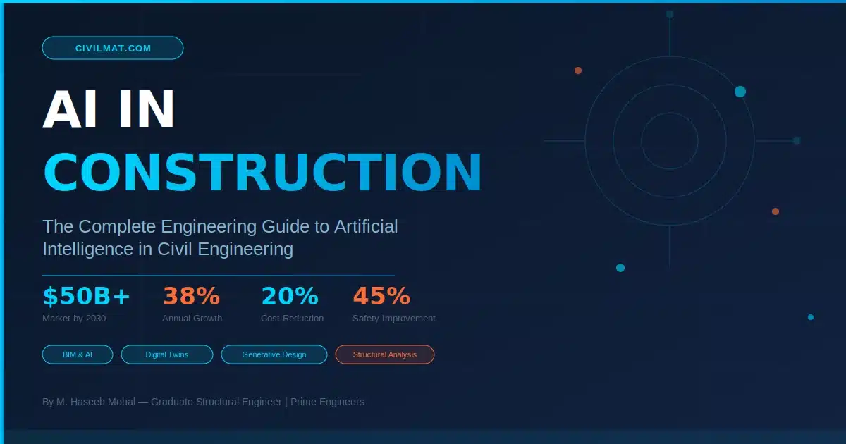 ai in construction - how artificial intelligence is transforming civil engineering and project delivery